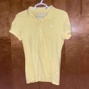 L Yellow Women’s Aeropostale Polo